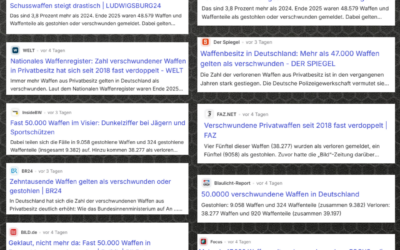 Das Märchen der 47.335 Schusswaffen